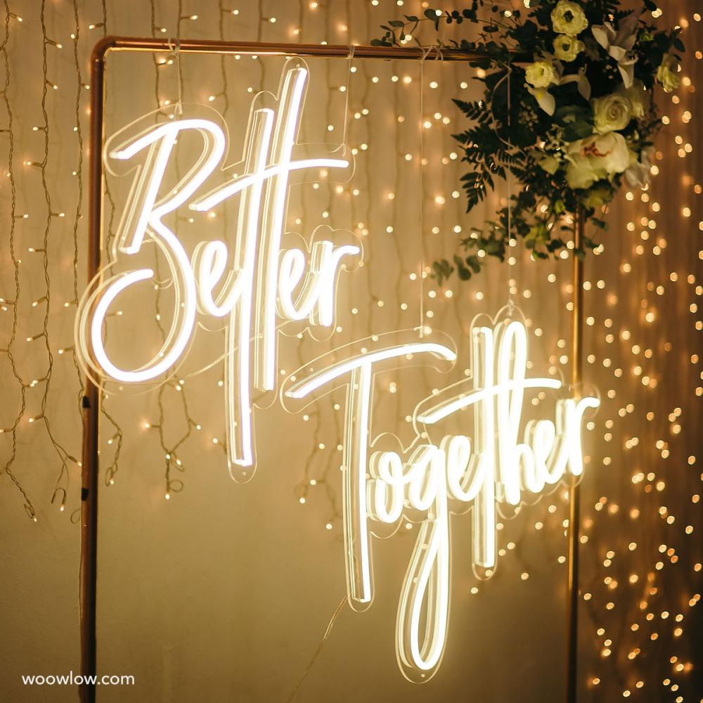 Alquiler Neón Boda