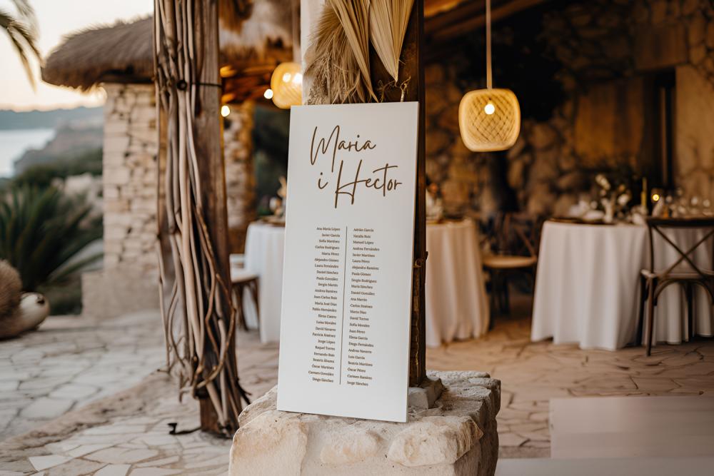 La opción perfecta para carteles de boda elegantes y personalizados