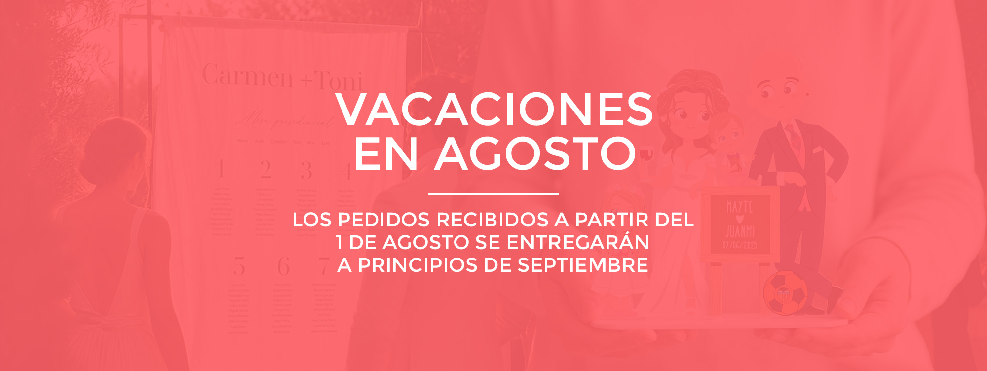 Decoración bodas