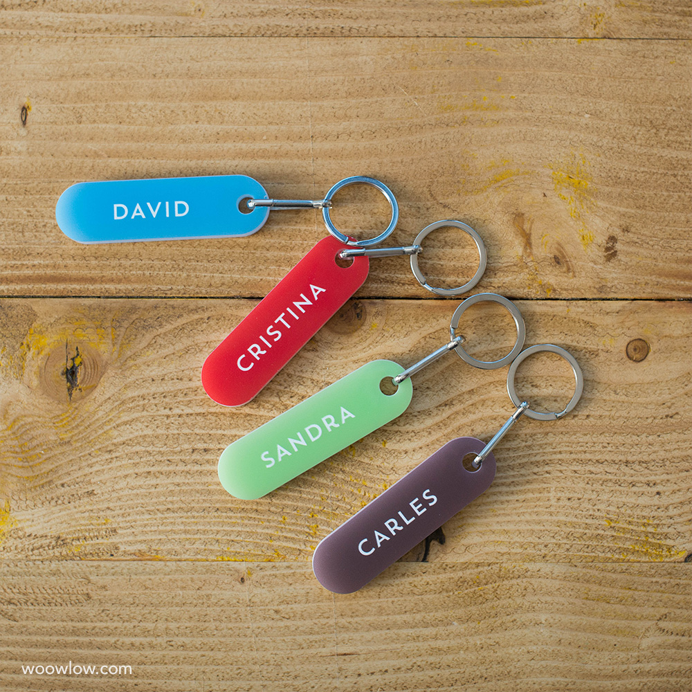 Colgador de llaves 100% PERSONALIZADO + llaveros