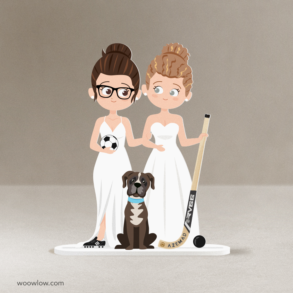 Regalo novios boda 100% PERSONALIZADOS - Pose 1