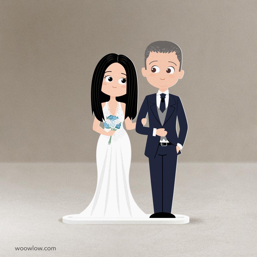 Regalo novios boda 100% PERSONALIZADOS - Pose 1