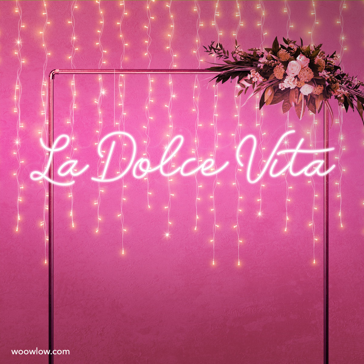 Alquiler Neón Boda 'La Dolce Vita' 